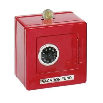 Caixa de dinheiro Goki 14019 | Vermelho - 1