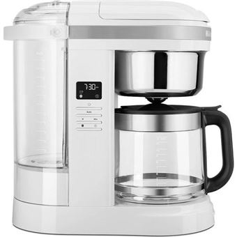 Cafeteira KitchenAid 5KCM1208EWH | Aço inoxidável, Branco - 1