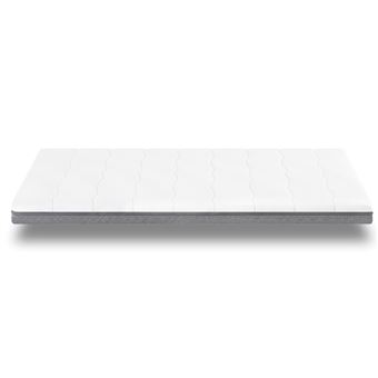 Colchão de Bebé EMMA 70x140 8cm de Altura Branco e Cinzento