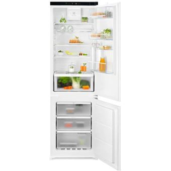 Frigorífico Combinado Encastrável Electrolux de Integrar de Classe E e 1772 mm | 177,2x54,6x54,9 cm | 256 L | E | Branco - 1