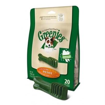 Snack de Limpeza Dentária Greenies para Cão | Petite | Bolsa 20 Unidades | 340 g - 1