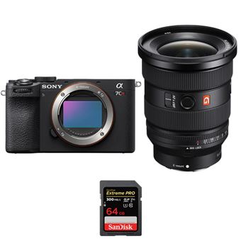 Sony A7CR Preto + FE 16-35mm f/2.8 GM II + 1 SanDisk 64GB Extreme PRO UHS-II SDXC 300 MB/s + PDF MCZ DIRECT - 1