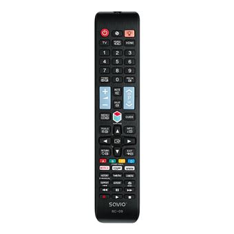 Comando Savio RC-09 do TV Samsung - Smart TV | Preto - 1