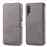 Capa PU cinza para Samsung Galaxy A50_0