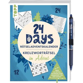 Calendário Do Advento TOPP Verlag 24 Days | Azul, Verde, Branco - 1