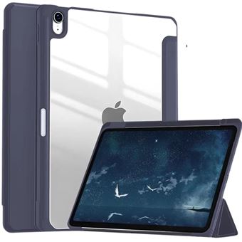 Capa Crystal Folio Antiimpacto para Ipad Pro 13 M4 2024 | Azul Escuro - 1