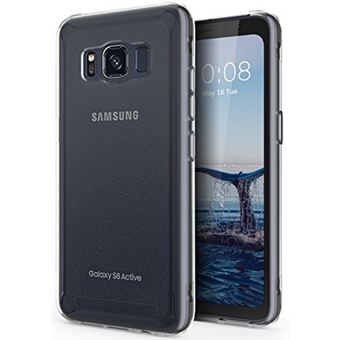 Capa Gel TPU Silicone Multi4you para Samsung Galaxy S8 Active - Transparente - 1