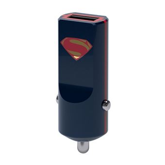 Carregador Isqueiro Tribe DC Comics Maikii 2.4A Superman