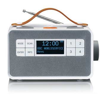 Rádio Lenco PDR-065WH | Branco - 1