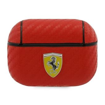 Capa Original TPU Ferrari Airpods Pro Vermelho - 1