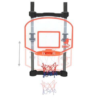 vidaXL Conjunto jogo de basquetebol infantil ajustável 160 cm