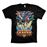 T-shirt Justice League - Team Up! | Preto | 3XL_0