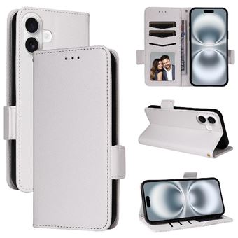 Capa FOXDOCK para iPhone 16 | Prova de Choque | Magnética| TPU | Suporte para Cartão | Branco - 1