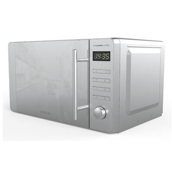 Micro-ondas Cecotec Proclean 5120 Flatbed Mirror | 20 L | 700 W | Cinzento - 1