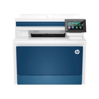 Impressora Multifunções Laser Cor HP Color LaserJet Pro LaserJet Pro 4302fdw Sem fios Multifunction Cor Impressora, Copiadora, Scanner Frente e verso | 33 ppm | Wi-Fi | Azul, Branco - 1