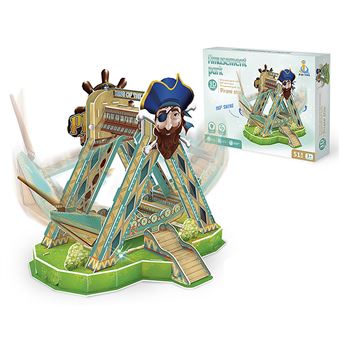 Puzle 3D DAM | Barco Pirata | 51peças - 1