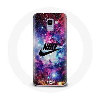 Capa Maniacase para Samsung Galaxy A8 2018 Nike Logotipo Espace Coloridos - 1
