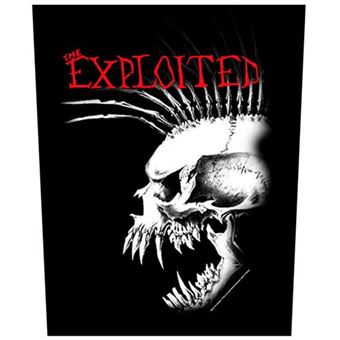 Emblema Rock Off The Exploited | Bastard Skull| Back Patch - 1