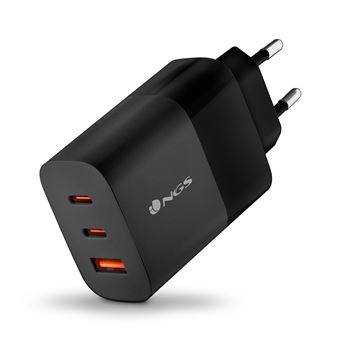 Carregador de Dispositivos Móveis NGS BUD 65W | Preto - 1