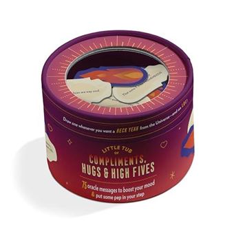 Knock Knock Compliments Hugs  High Fives Oracle Tub - 1