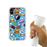 Capa Tpu Hapdey para Iphone X - Xs | Design Padrão de Bolhas Em Quadrinhos 6 - Transparente_3