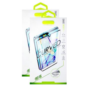 Pack Películas Gandy para Xiaomi 13 Lite de Vidro Temperado Curva Moldura em Preto - 2 unidades - 1