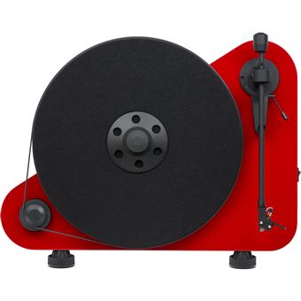 Pro-Ject VT-E BT R Gira-discos de tração por correia Vermelho - 1
