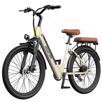 Bicicleta Elétrica Urbana Aairsk S600 | 26" | Amarela - 1