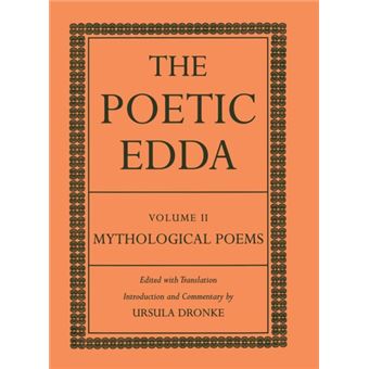 The Poetic Edda - Mythological Poems - Hardback - 1997 - 1