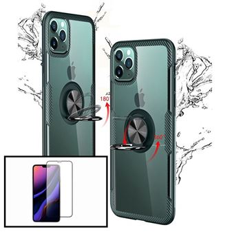Kit Phonecare | Capa 3x1 Clear Armor + Película Vidro Temperado 5D Full Cover iPhone X / XS