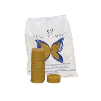 Discos de Cera para Depilação Beauty Image | 1 Kg | Natural - 1