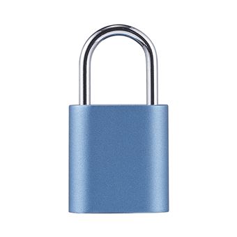 Cadeado com Impressão Digital Xiaomi Noc Loc USB Ipx7 Liga de Zinco - Azul - 1