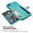 Capa Magunivers PU revestido com folha built-in verde para Apple iPhone 8 Plus/7 Plus/6s Plus/6 Plus 4.7 inch_3