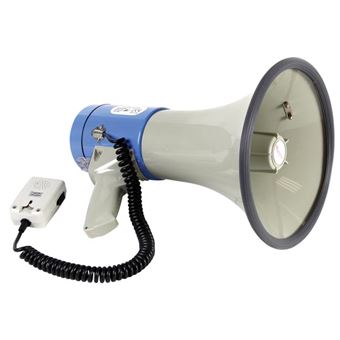 Megafone Velleman MP25SFM | Azul, Cinzento - 1