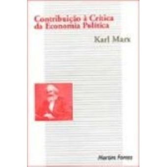 Contribuicao a Critica da Economia Politica - 1