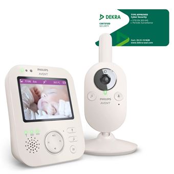 Monitor de Vídeo de Bebé Philips AVENT Video Baby Monitor SCD891/26 Premium | Rosa - 1