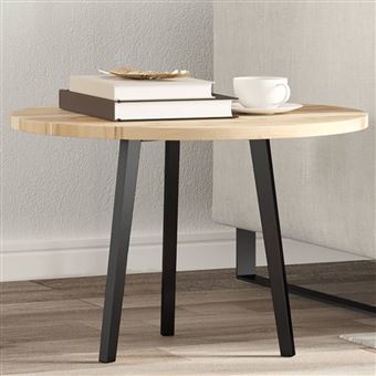 Tampo de mesa vidaXL | redondo | Ø60x2 cm | madeira de acácia maciça - 1