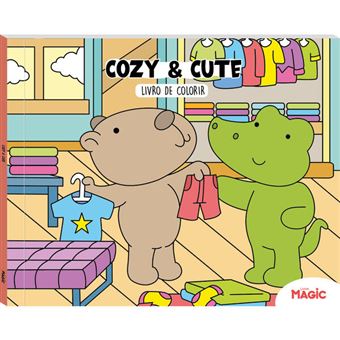 Cozy And Cute - Livro De Colorir - 1