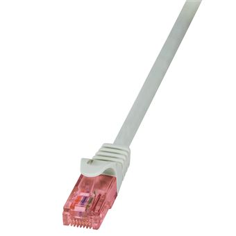 Cabo de Rede LogiLink RJ45/RJ45, 50 m | Cinzento - 1