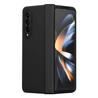 Capa Avizar Para Galaxy Z Fold 4 | Silicone Semi-Rígido | Acabamento Preto Fino - Preto - 1