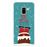 Capa Hapdey Para Samsung Galaxy A8 2018 - A5 2018 Design Natal Pai Natal Está Descendo a Chaminé Capa de Silicone Flexível Em TPU - Transparente_0