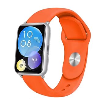 Bracelete Silicone Gift4Me para Huawei Watch Fit SE | Laranja - 1