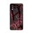 Capa Magunivers de TPU Combinação de Padrão de Grãos de Mármore Vermelho para Samsung Galaxy A40_0