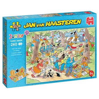 Puzzle Jumbo Jan van Haasteren Jvh - SKU 11 Junior (240 pieces) | 240 Peças - 1