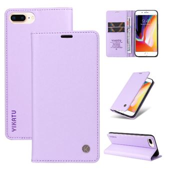 Capa ZURSANA para iPhone 6 Plus/6S Plus | Pele | Magnética | Porta-Cartões | Roxo - 1