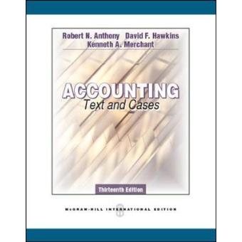 Accounting - Texts and Cases - Paperback - 2010 - 1