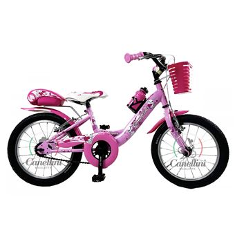 Bicicleta de Menina Canellini VENERE | 16" | BABY BUNNY | Rosa - 1