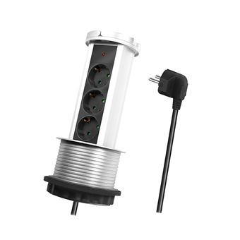 Extensão Elétrica LogiLink LPS235A | Prateado - 1