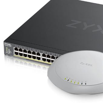 comutador de rede Zyxel XGS1930-28HP-EU0103F Gerido L3 Gigabit Ethernet (10/100/1000) Preto 1U Apoio Power over Ethernet (PoE)