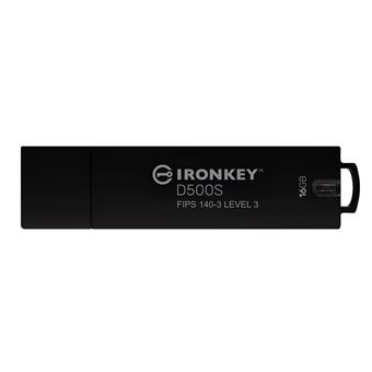 Unidade de Memória Usb Kingston Technology IronKey D500S | Preto - 1